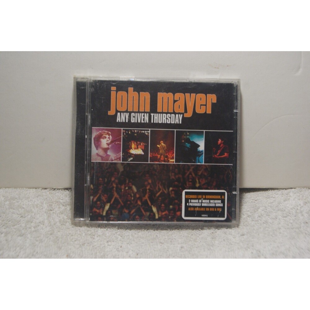 John Mayer : Any Given Thursday CD 2 discs (2006) Singer Guitarist Love Songs